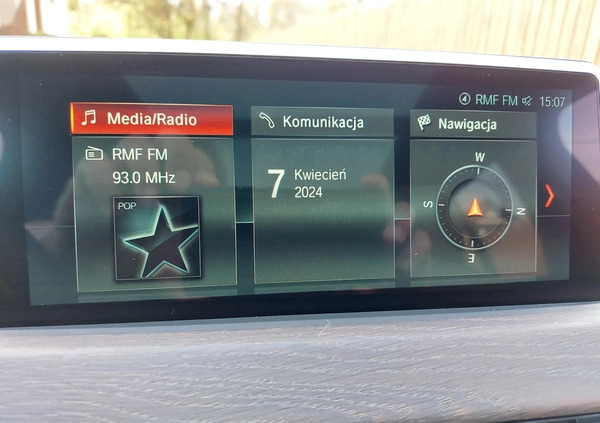 BMW X1 cena 83900 przebieg: 92000, rok produkcji 2016 z Pszczyna małe 704